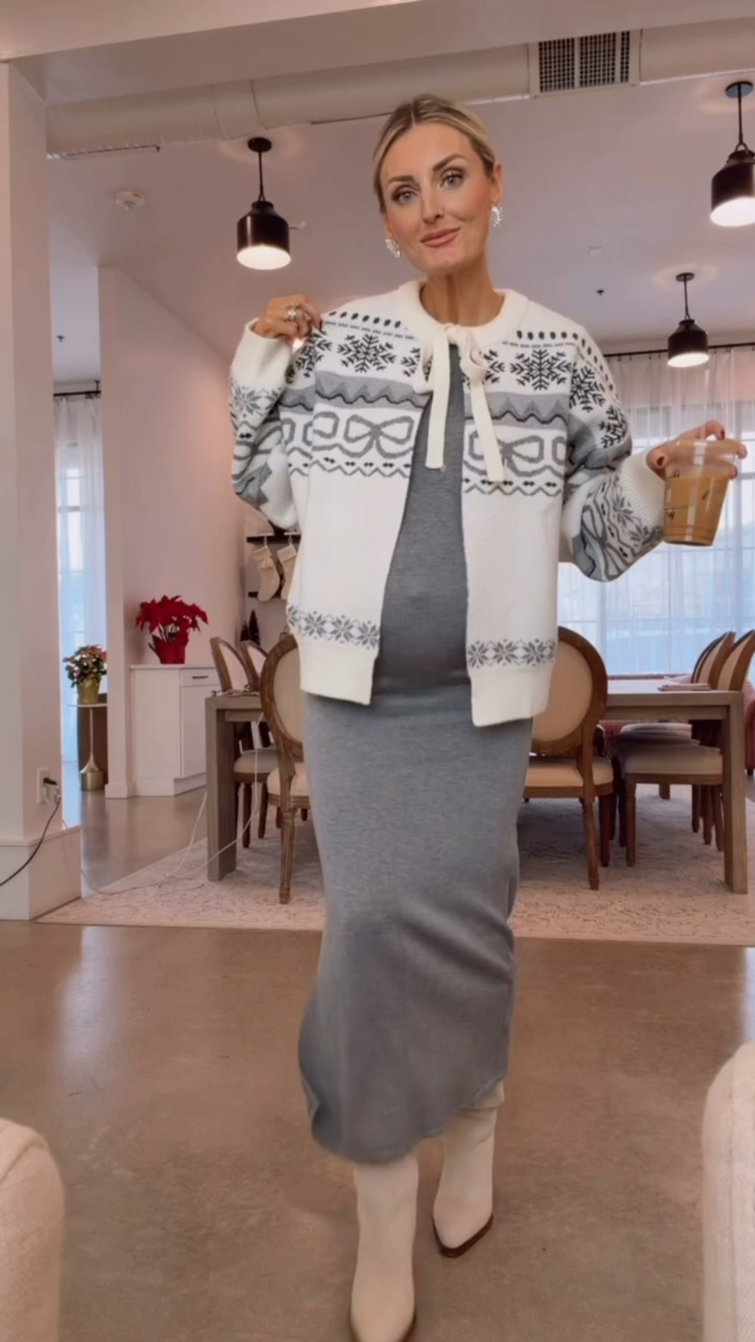 This cardigan is on sale! Such a fun staple to have for winter! I love it here paired with this grey scuba dress! 

Loverly Grey, Anthropologie, Loft, fair isle cardigan, maxi dress, scuba dress, grey dress, winter fashion, winter outfit ideas 

#LTKootd #LTKBump