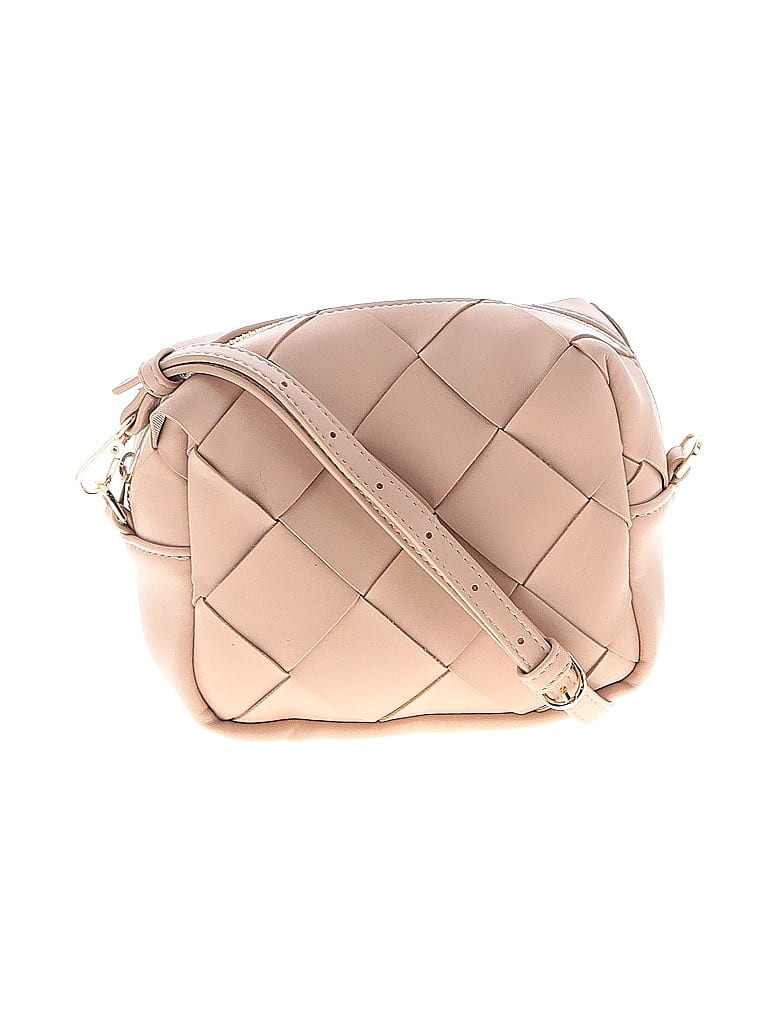 A New Day Crossbody Bag: Tan Grid Bags | ThredUp