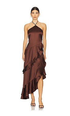 Steve Madden Caspia Dress in Bitter Chocolate from Revolve.com | Revolve Clothing (Global)