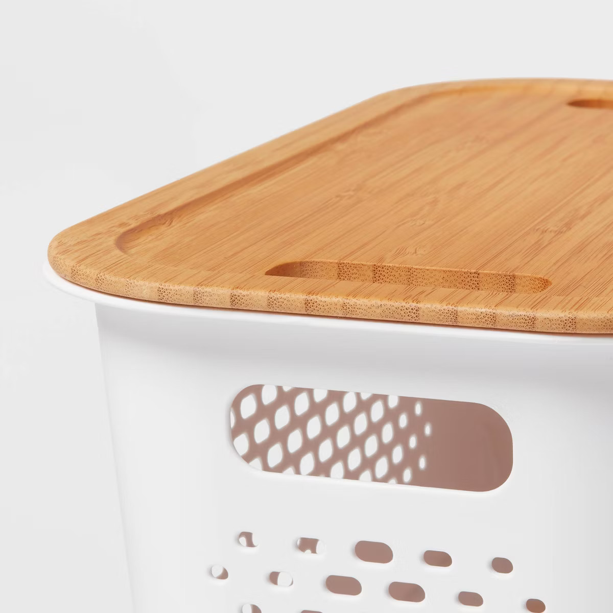 Narrow Bamboo Lid with Cutout Handles - Brightroom™ | Target