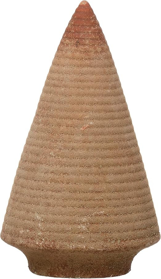 Creative Co-Op 5-1/2" Round x 9-1/2"H Stoneware Tree, Distressed Terra-Cotta & Moss Finish Figure... | Amazon (US)