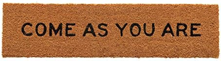 Creative Co-Op Natural Coir Step Come As You are Doormat | Amazon (US)