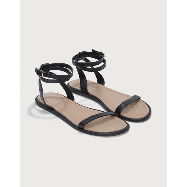 Essential Skinny Ankle Wrap Sandal | The White Company UK & ROW