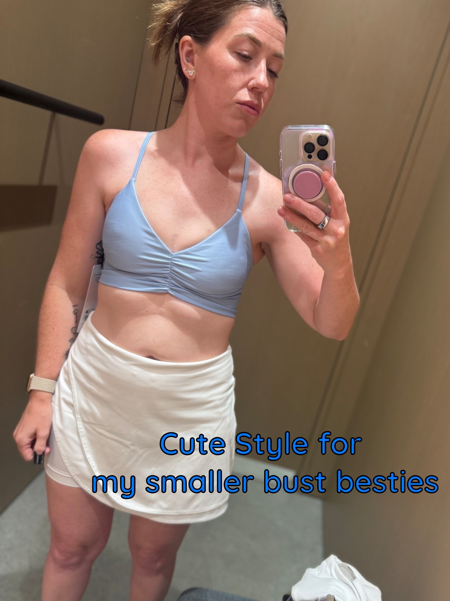 Functional, Cute & Ready for anything 🛩️

• Stylish for Smaller Bust 😍
• Comfortable 👌🏼
• Multi-Use 🏋🏽‍♀️

#TravelWear #FunctionalTravel #WorkoutWear #YogaBra #EverydayBra

#LTKTravel #LTKSeasonal #LTKPetite