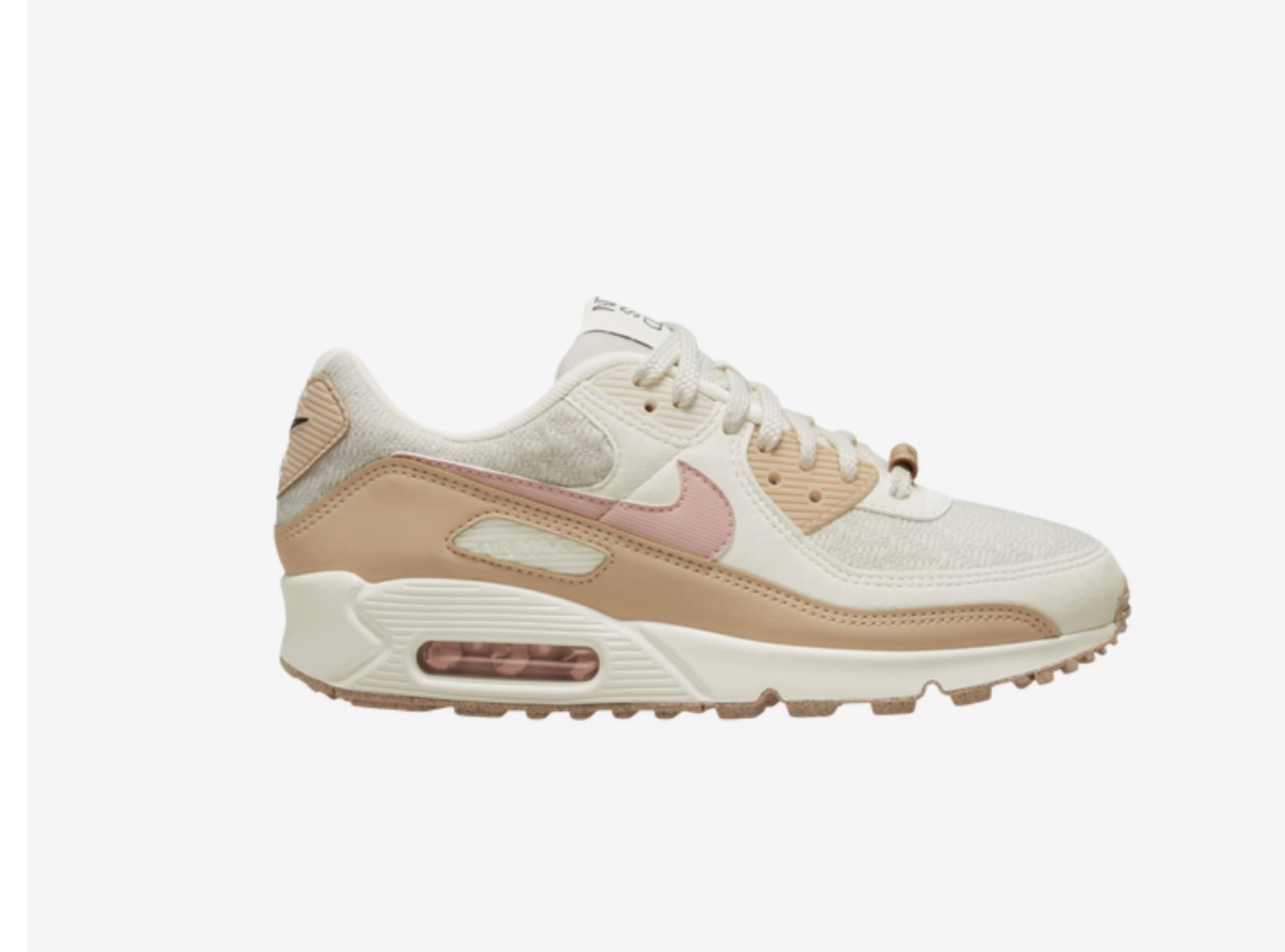 Air max 90 
Sun club 
Nude nikes
Beige nikes
Neutral nikes 
Neutral tennis shoes 
Women’s running shoes 
90s style fashion 
Trendy nikes 

#LTKshoecrush #LTKfit #LTKFind