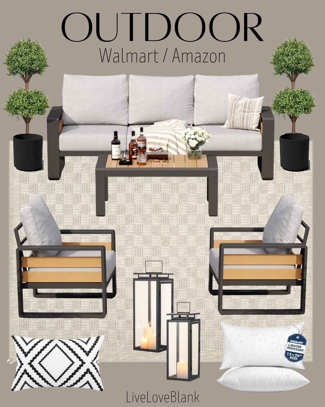 Walmart and Amazon outdoor 
Patio sets 
Spring refresh 


#LTKHome #LTKSeasonal #LTKOver40