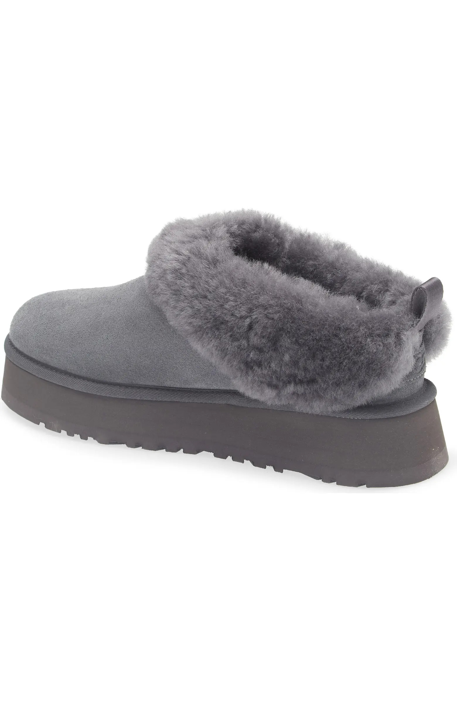 Tazzelle Genuine Shearling Collar Slipper (Women) | Nordstrom