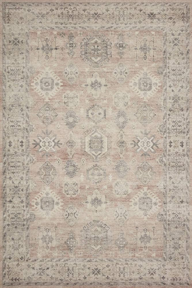 Loloi Harlow Olive/Denim 5'-0" x 7'-6" Area Rug | Amazon (US)