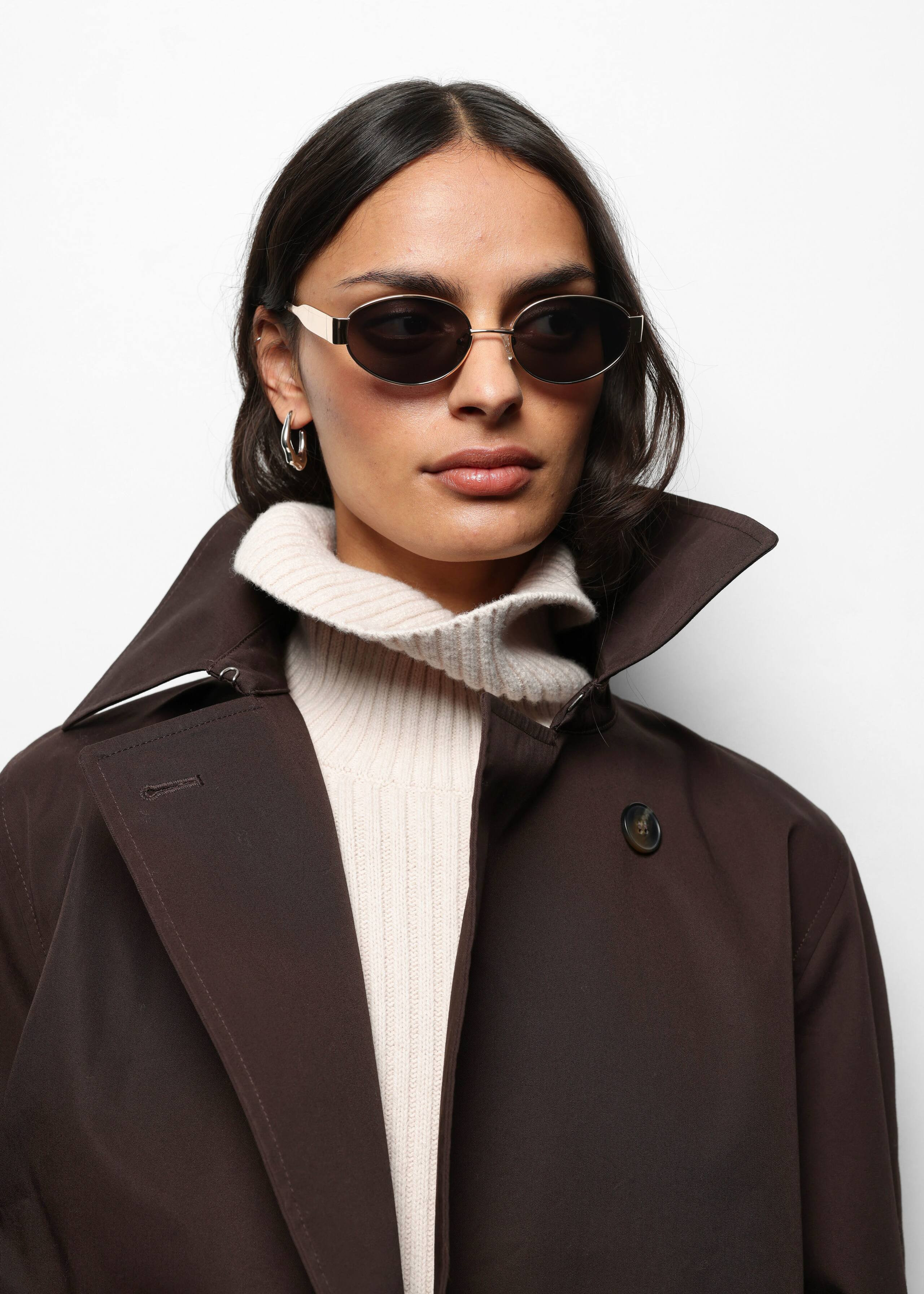 Metal-Frame Oval Sunglasses - Gold - & Other Stories GB | & Other Stories UK