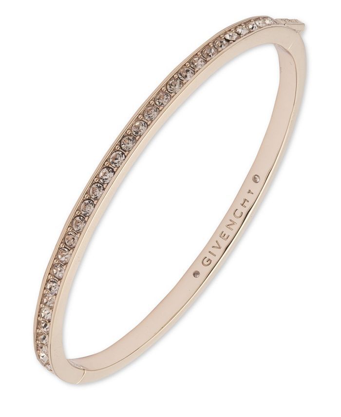 Givenchy Silk Swarovski Element Bangle Bracelet & Reviews - Bracelets - Jewelry & Watches - Macy'... | Macys (US)