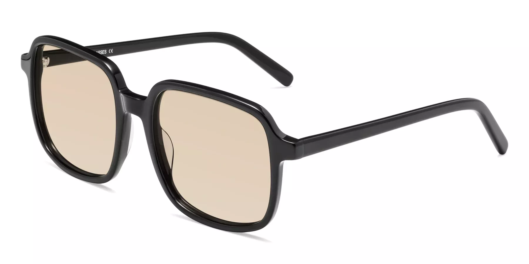 Hipster Square Tinted Sunglasses