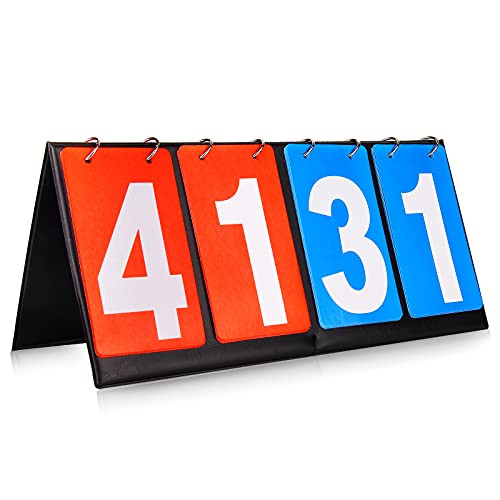 HRLORKC Scoreboard Score Keeper Score Flipper for Basketball Tennis Sports | Amazon (US)