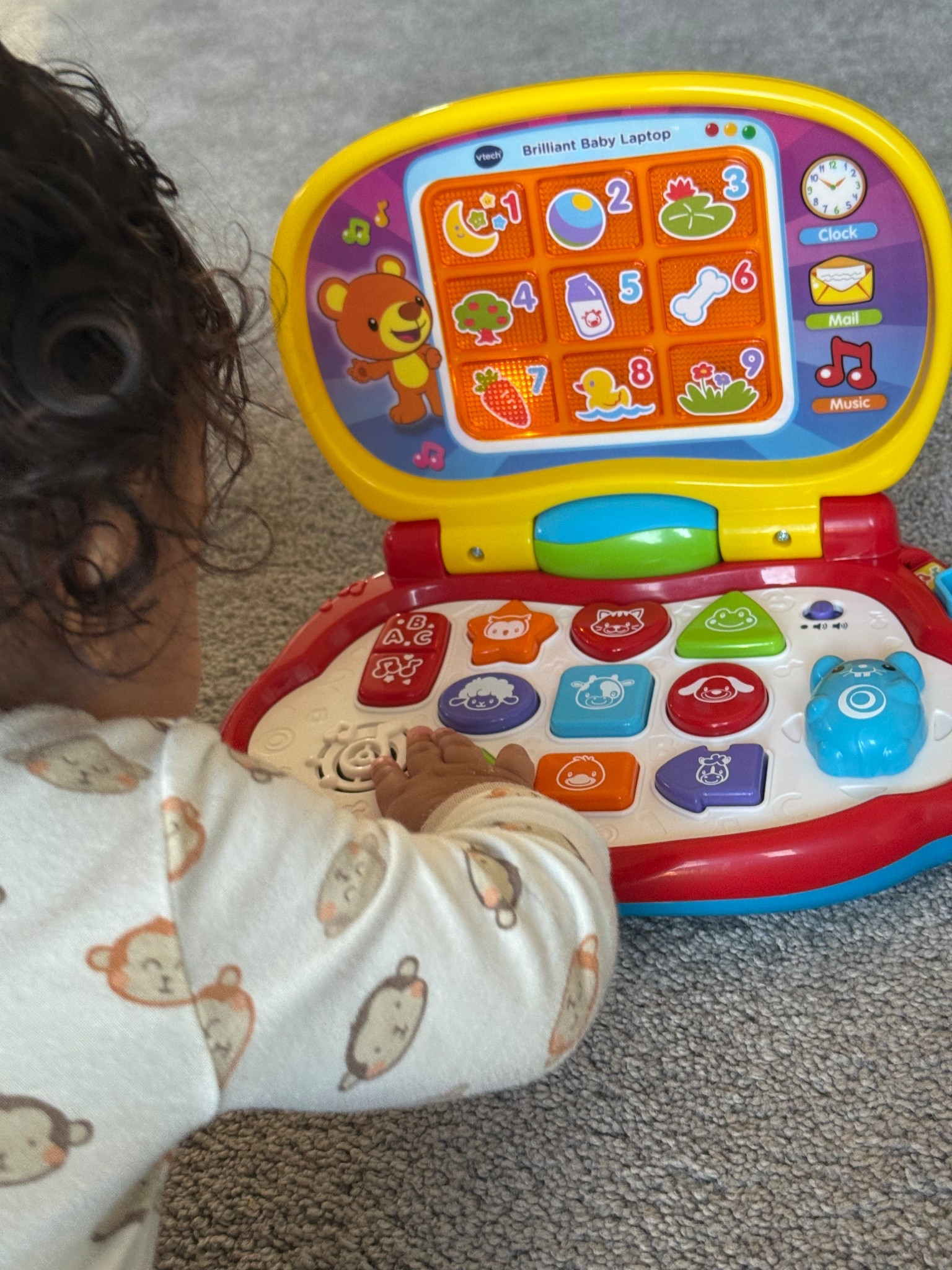 Big Poppa loved smashing the keys on my MacBook so I got him his own laptop & added it to this week’s toy rotation!! He loved it 🥹

#LTKBaby #LTKKids #LTKFamily