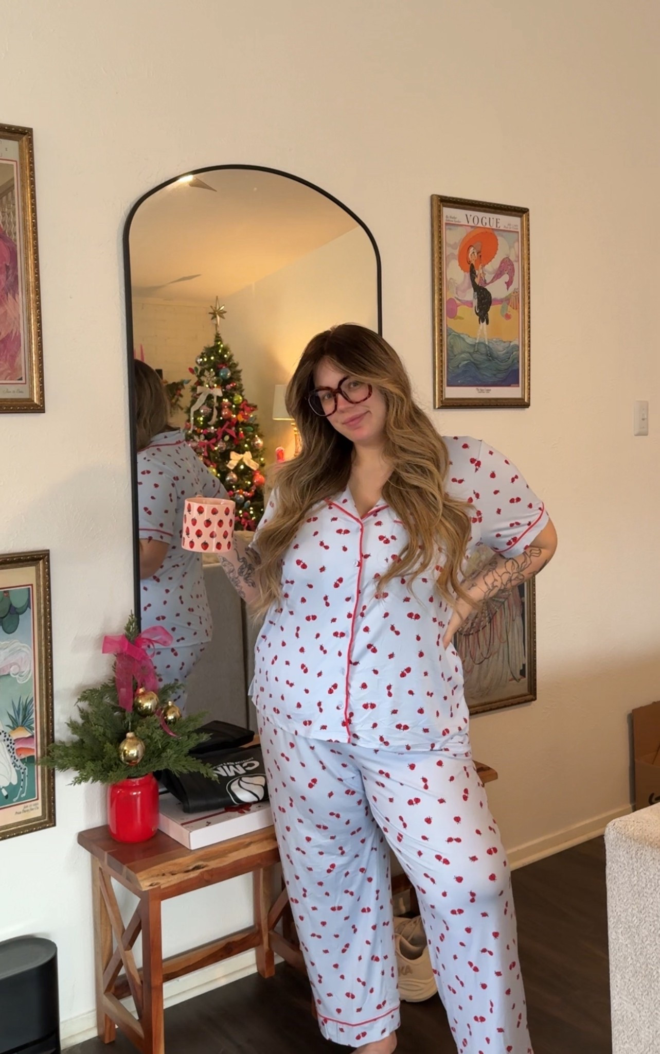 Walmart Lady bug pjs! 