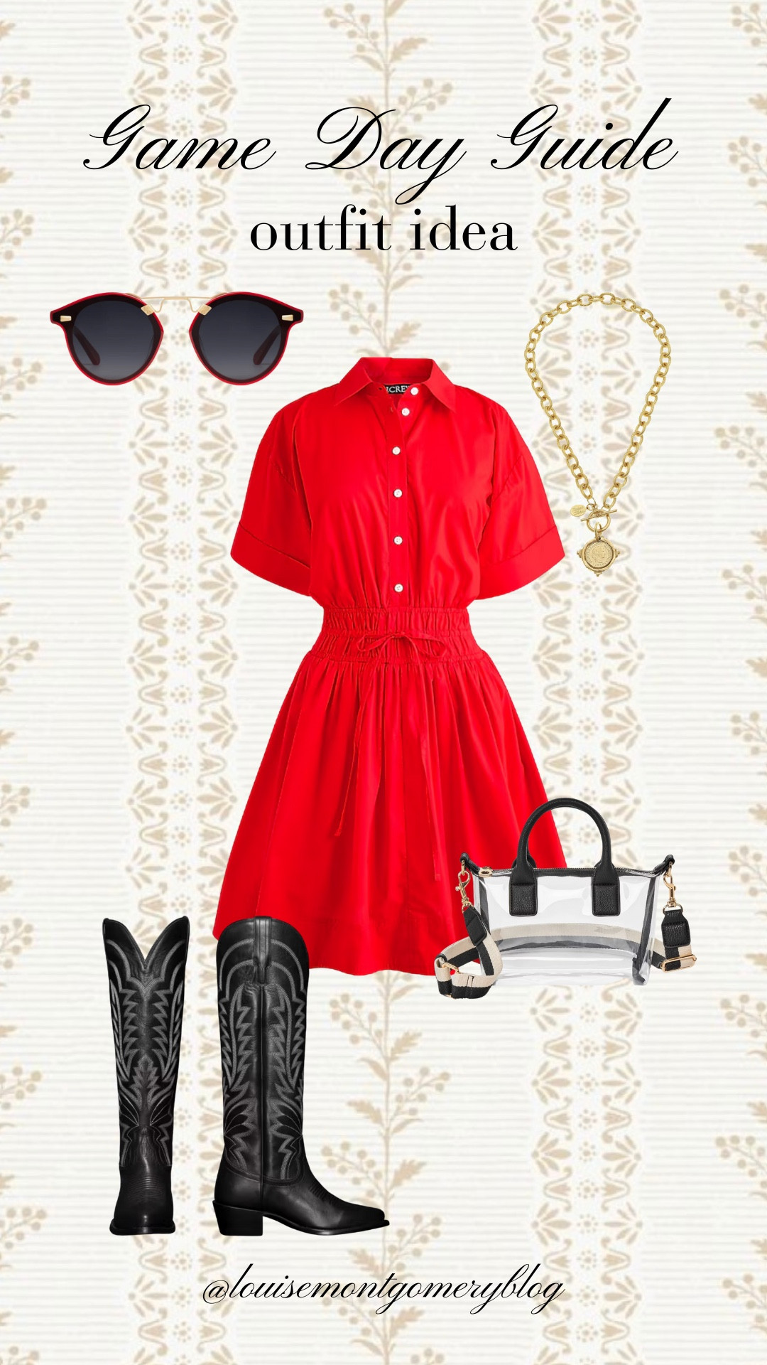 Gameday outfit idea!

Football gameday // football outfit // 