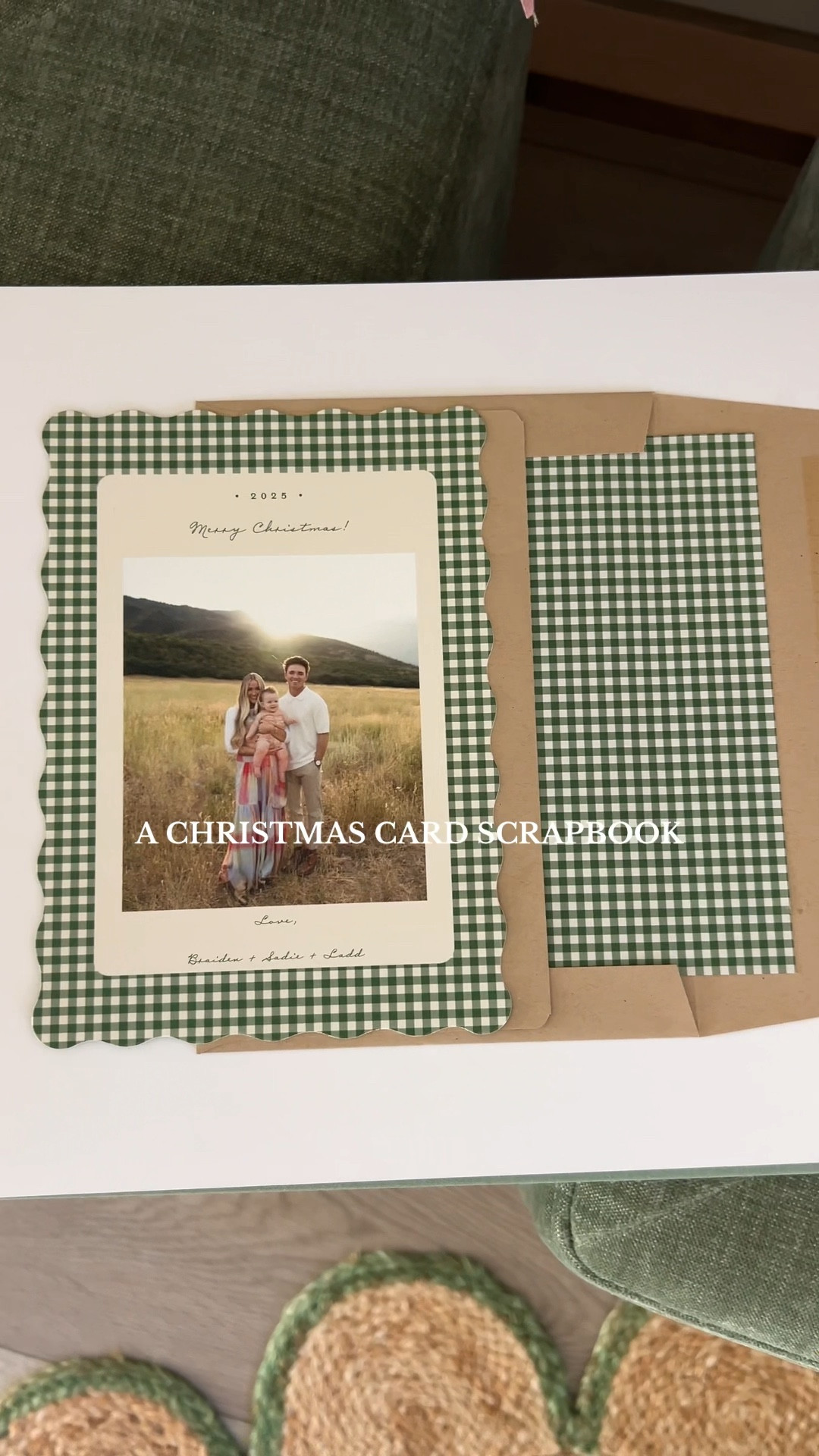 a christmas card scrapbook 🎅🏻 such a beautiful + easy way to make christmas cards part of your holiday memories!

#LTKHoliday #LTKmomlife #LTKstorytime