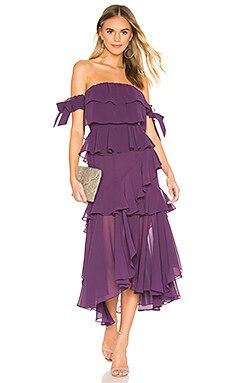 MISA Los Angeles Isidora Dress in Purple from Revolve.com | Revolve Clothing (Global)