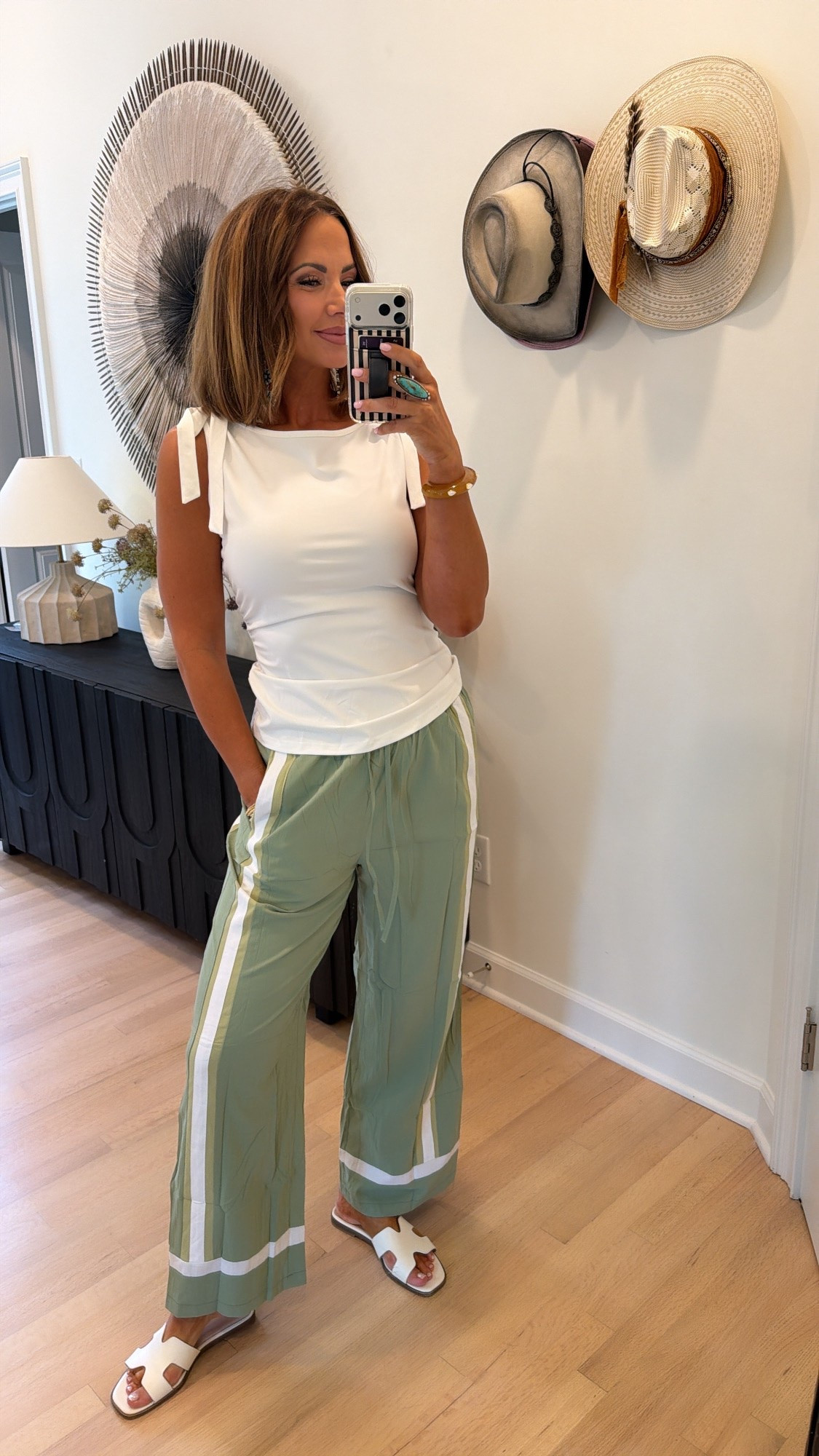amazon tank and pants, i’m wearing a medium in both ♥️

#LTKootd #LTKSaleAlert #LTKBeauty
