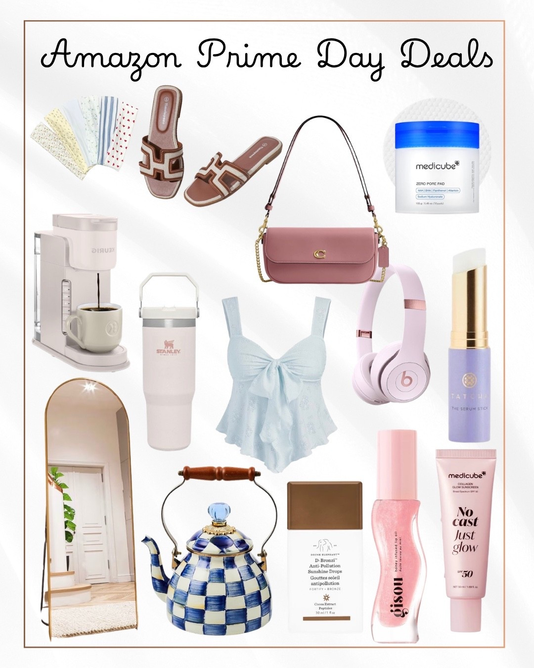Amazon Prime Day Deals

LTKbeauty / ltkootd / ltkgrwm / amazon / prime day / amazon prime day deals / coach bag / amazon sale / keurig / floor mirror / gisou lip gloss / medicube / medicube pore pads / skincare / makeup / beauty / medicube skincare / Stanley / Stanley cup / summer sandals / sandals / designer inspired / headbands / fabric headbands / tatcha / beats headphones / headphones / summer blouse / flowy blouse / Mackenzie childs / teapot / kitchen / kitchenware / sale / sale alert

#LTKSaleAlert #LTKSeasonal #LTKHome