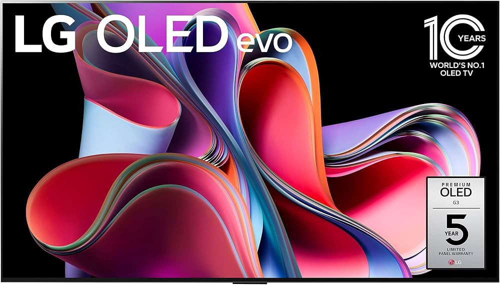 LG G3 Series 65-Inch Class OLED evo 4K Processor Smart Flat Screen TV for Gaming with Magic Remot... | Amazon (US)