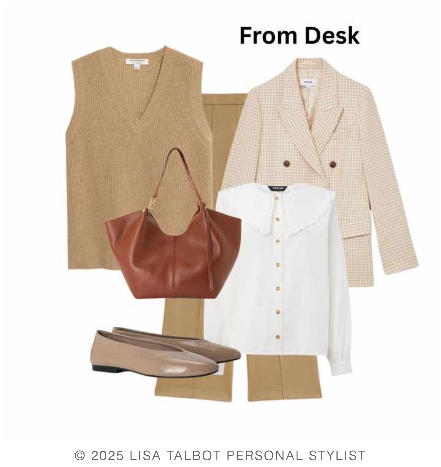 A day in the office outfit with these gorgeous neutral tones that will seamlessly transition into a dinner.

#LTKuk #LTKstyletip #LTKworkwear