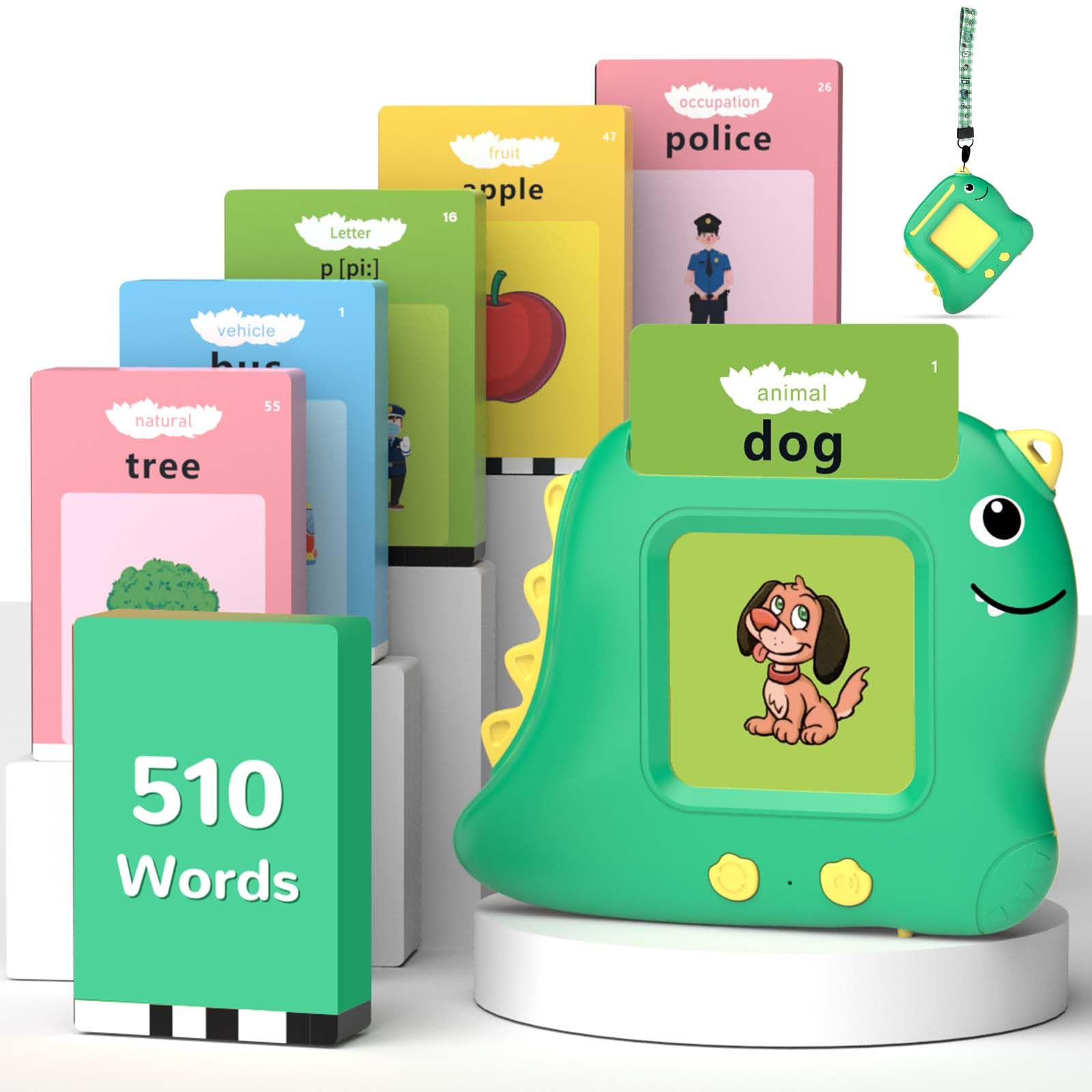 Toddler Toys Talking Flash Cards with 510 Sight Words, Montessori Learning Toys for Toddler 1-3 2... | Amazon (US)