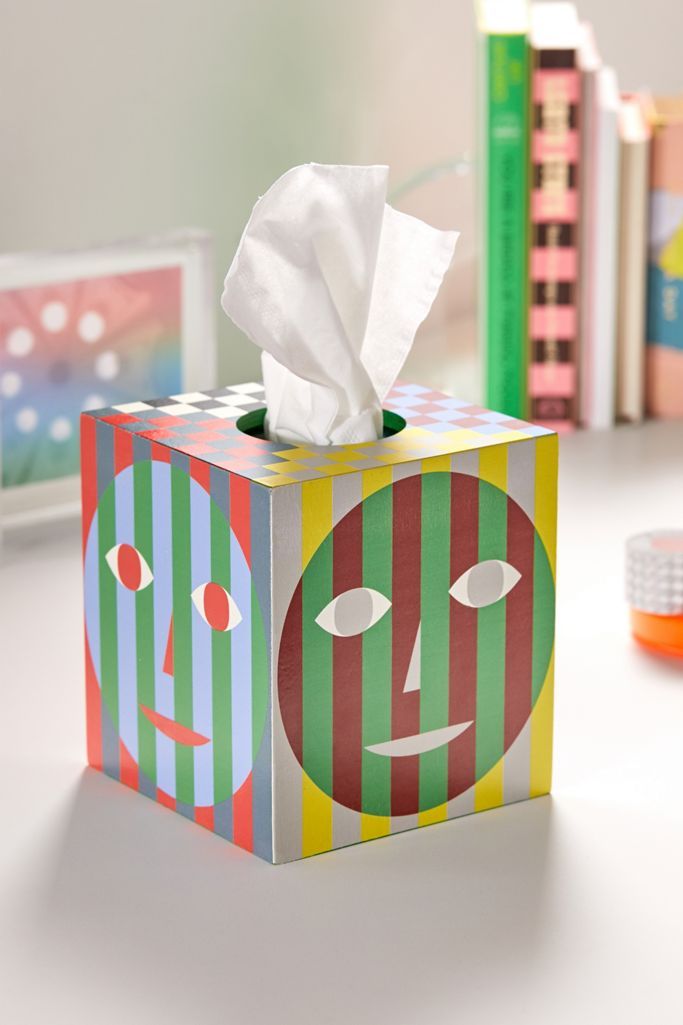 Dusen Dusen Everybody Tissue Box Cover | Urban Outfitters (US and RoW)