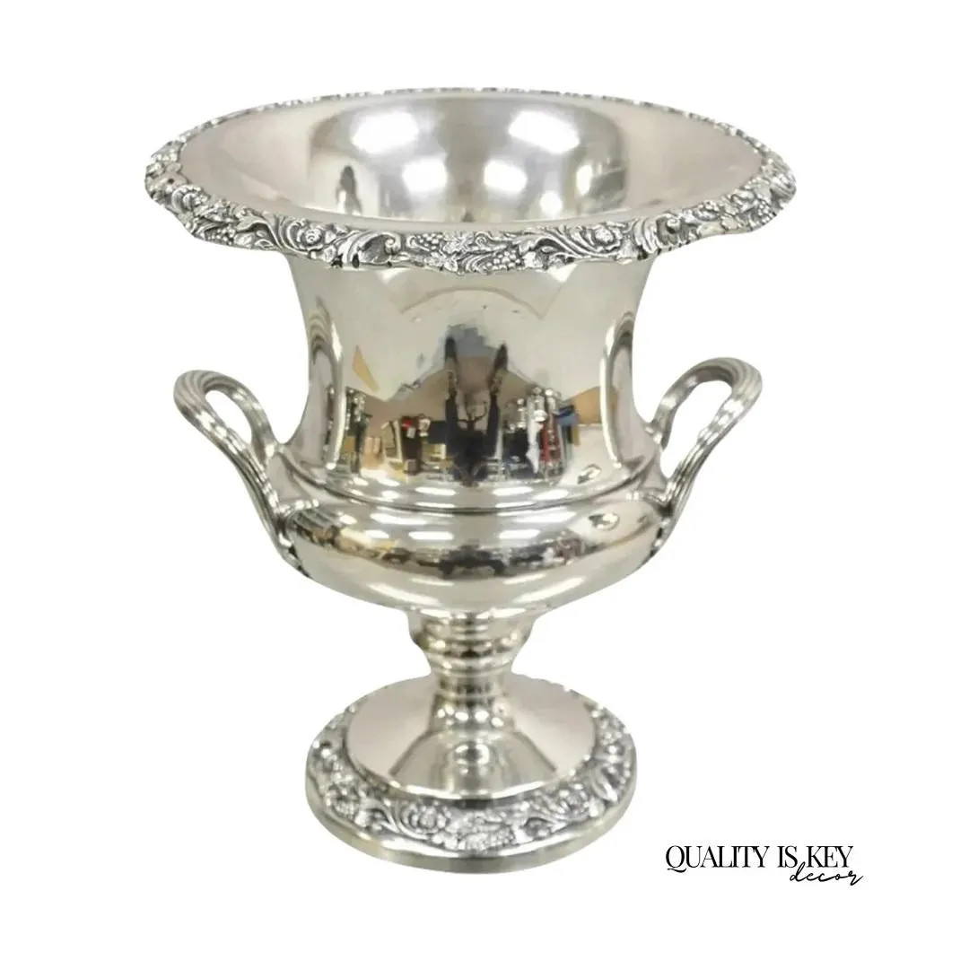 Webster Wilcox International Silver Plated Trophy Cup Champagne Chiller Bucket | Etsy (US)