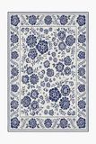 Outdoor Carmela Suzani Delft Blue Rug | Ruggable