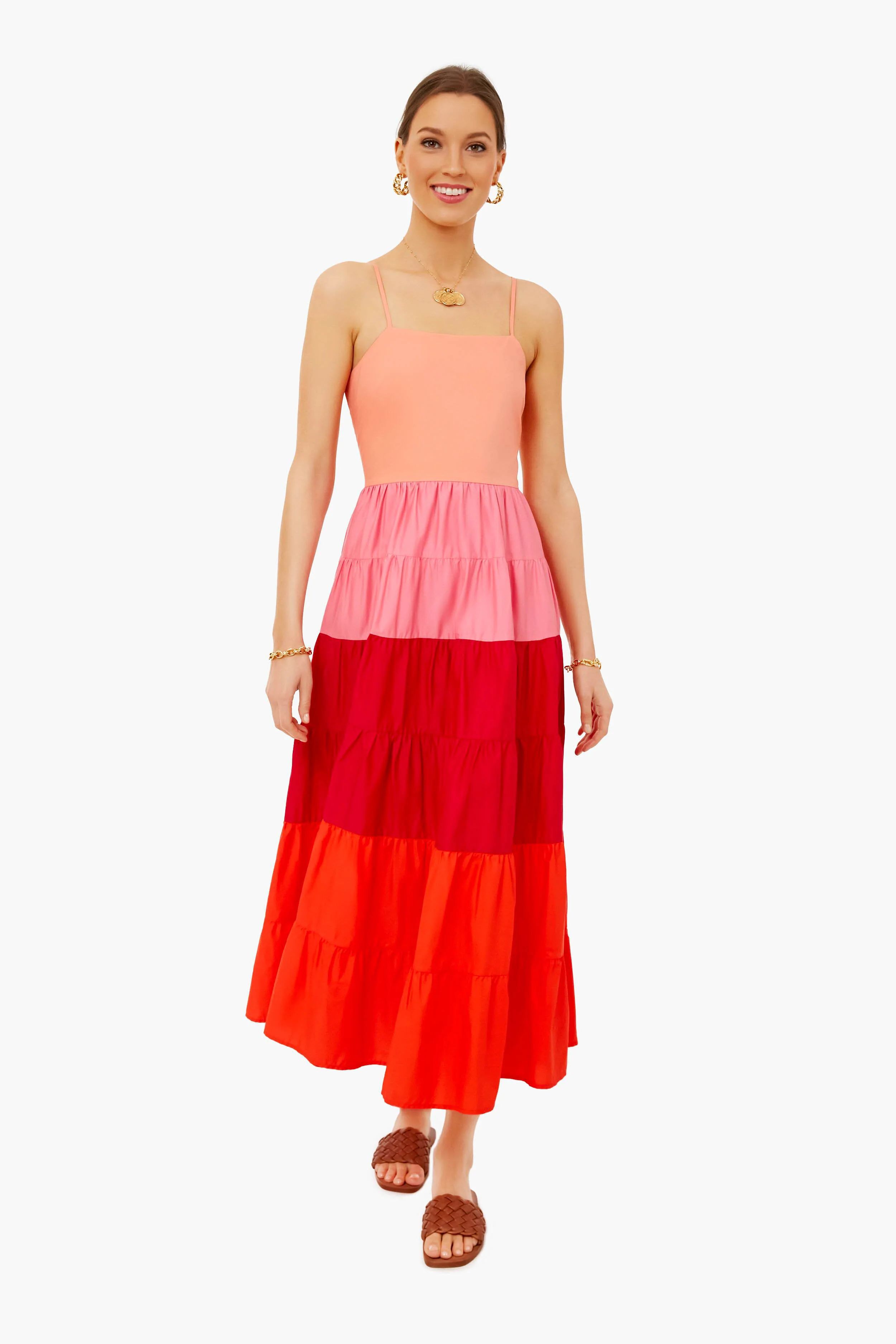 Sorbet Color Block Sienna Maxi Dress | Tuckernuck (US)