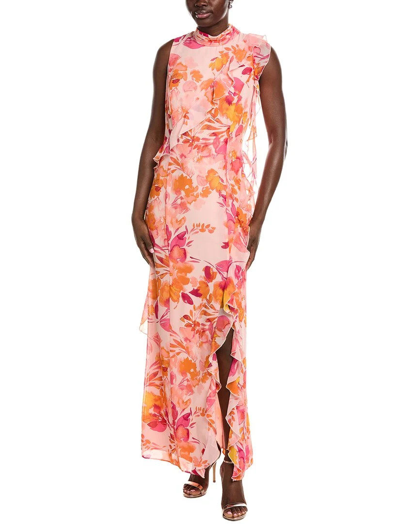 Eliza J Sleeveless Printed Maxi Dress | Shop Simon