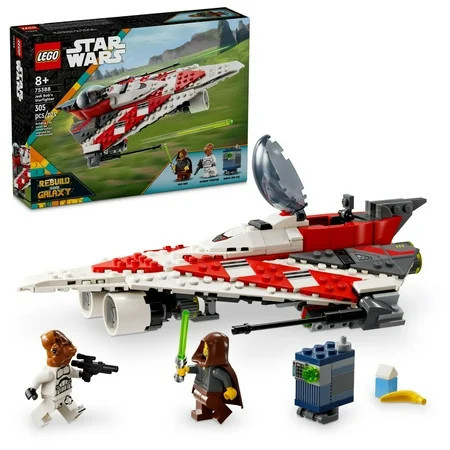 LEGO Star Wars Jedi Bob’s Starfighter Building Toy, Star Wars Starship Birthday Gift for Kids, 75388 | Walmart (US)