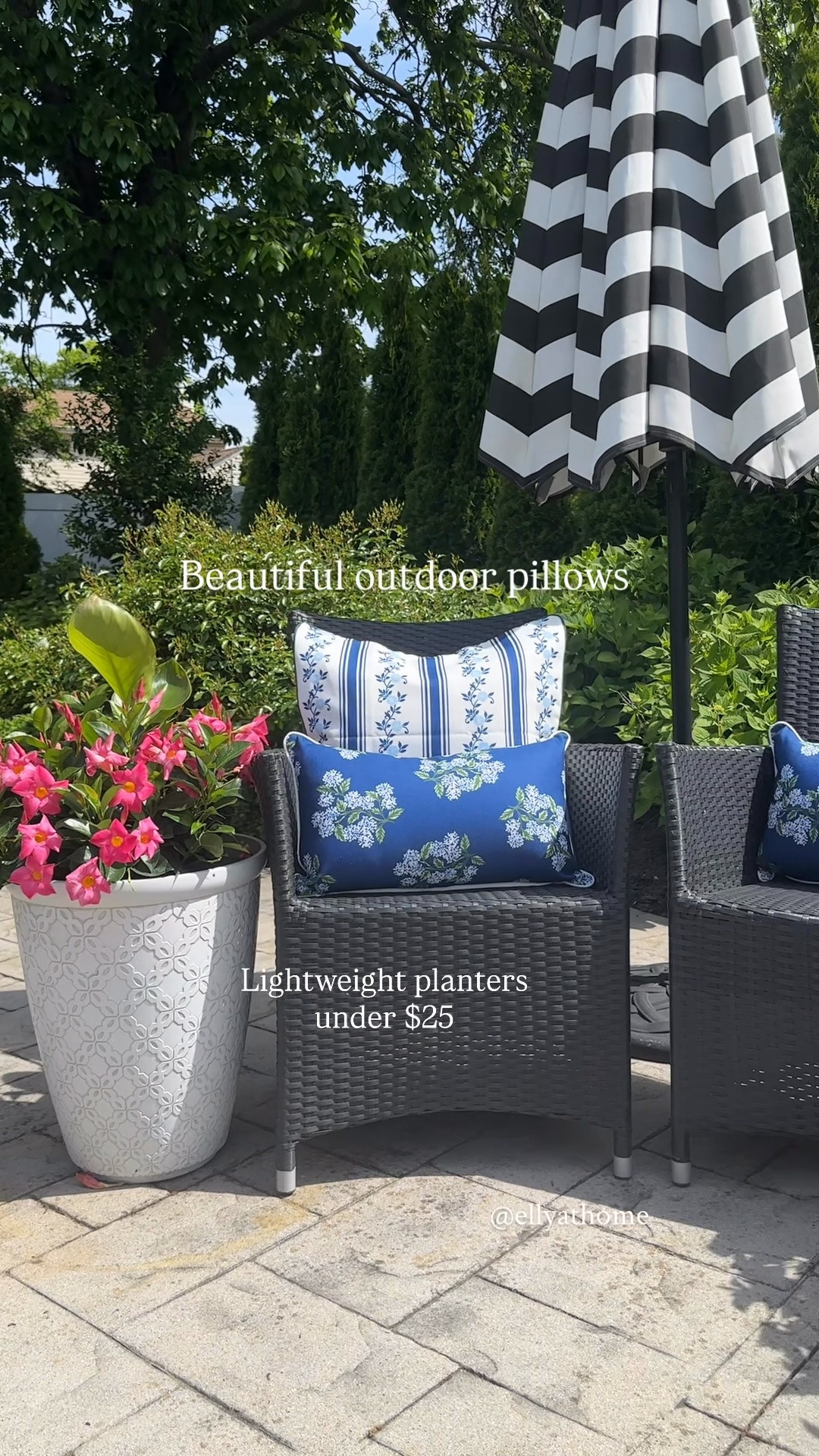 Beautiful outdoor throw pillows, lightweight planters under $25, umbrellas, seating, summer patio. @Lowe's Amazon home, Wayfair

#LTKdayinmylife #LTKHome #LTKSaleAlert