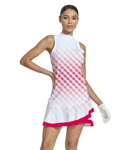 Amazon.com: ACEGOLFS Women's Tennis Dresses Summer Sleeveless Plaid Printed Athletic Dress for Wo... | Amazon (US)