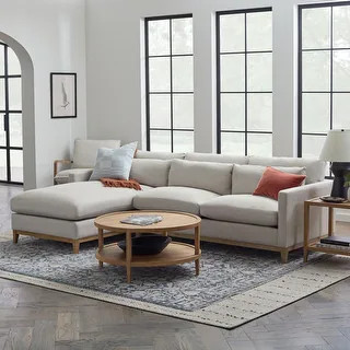 New Heights Ellsworth L-Shape Sectional Sofa - Bed Bath & Beyond - 38192387 | Bed Bath & Beyond