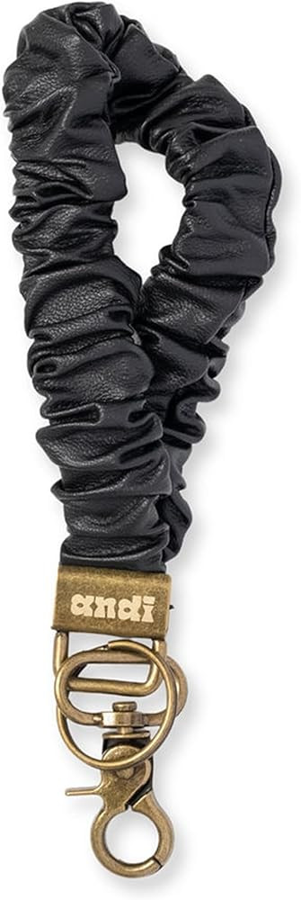 ANDI Wristlet Keychain for Women, Scrunchie Bracelet Key Ring With Clip Closure, Stretchy Wrist L... | Amazon (US)