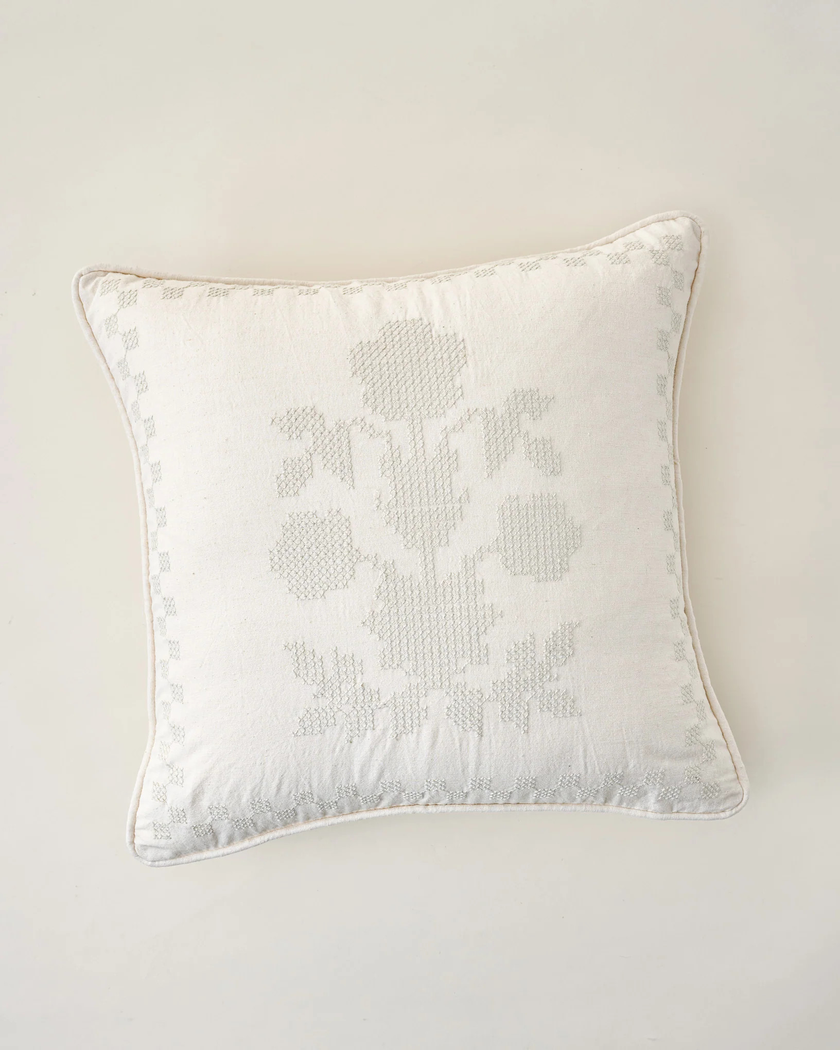 Cammie Embroidered Pillow | Magnolia