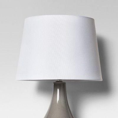 Linen Drum Lamp Shade White - Threshold™ | Target