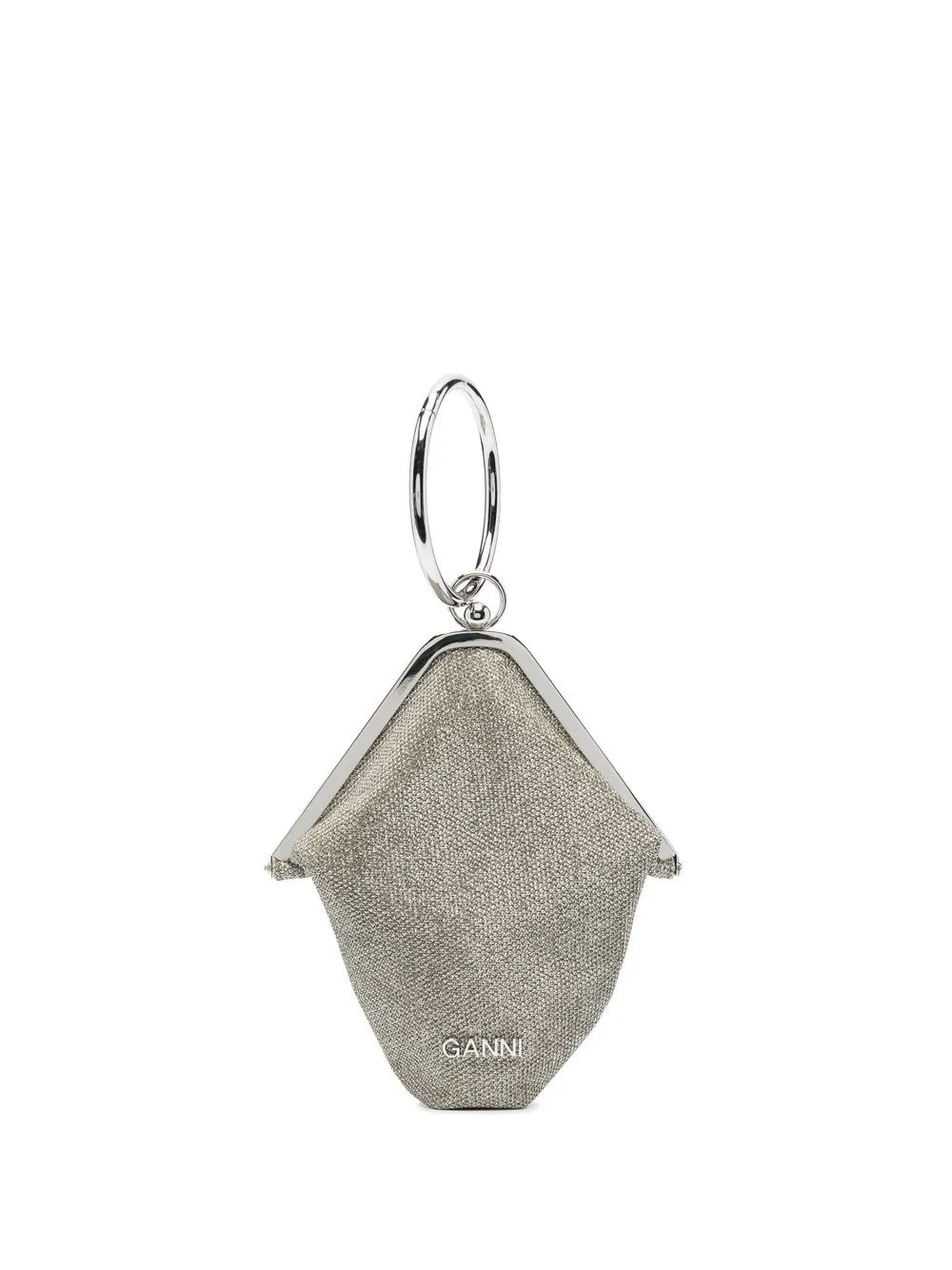 logo-plaque metallic-effect tote bag | Farfetch Global