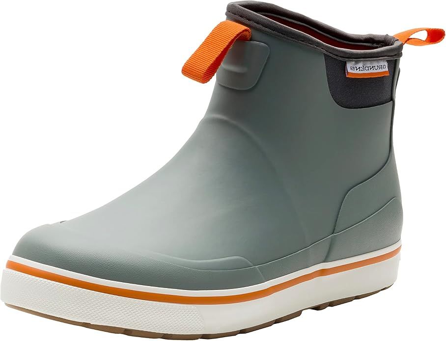 Grundens Men’s DECK-BOSS Ankle Boot | Durable, Waterproof | Amazon (US)