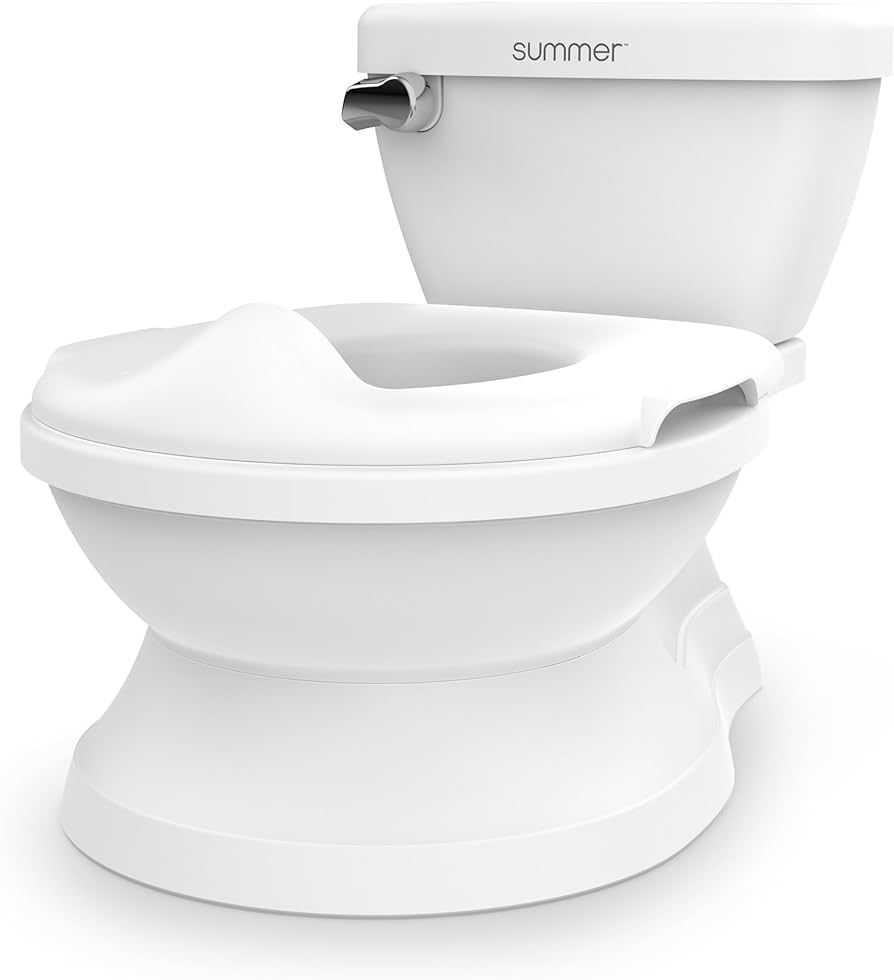 Summer Infant by Ingenuity My Size Potty Pro in White, Toddler Potty Training Toilet, Lifelike Fl... | Amazon (US)