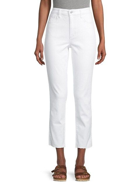 ​High Rise Ankle Straight Jeans | Saks Fifth Avenue OFF 5TH