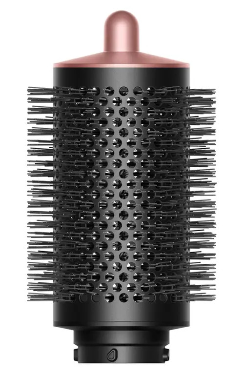 Dyson Airwrap™ Large Round Volumizing Brush Attachment in Black/rose at Nordstrom | Nordstrom