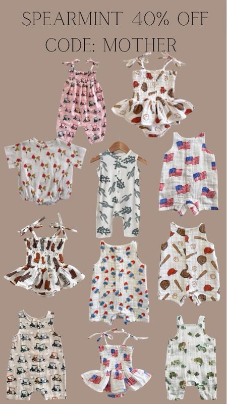 Code: MOTHER 

Mother’s Day sale in baby clothes 

#LTKFindsUnder50 #LTKSaleAlert