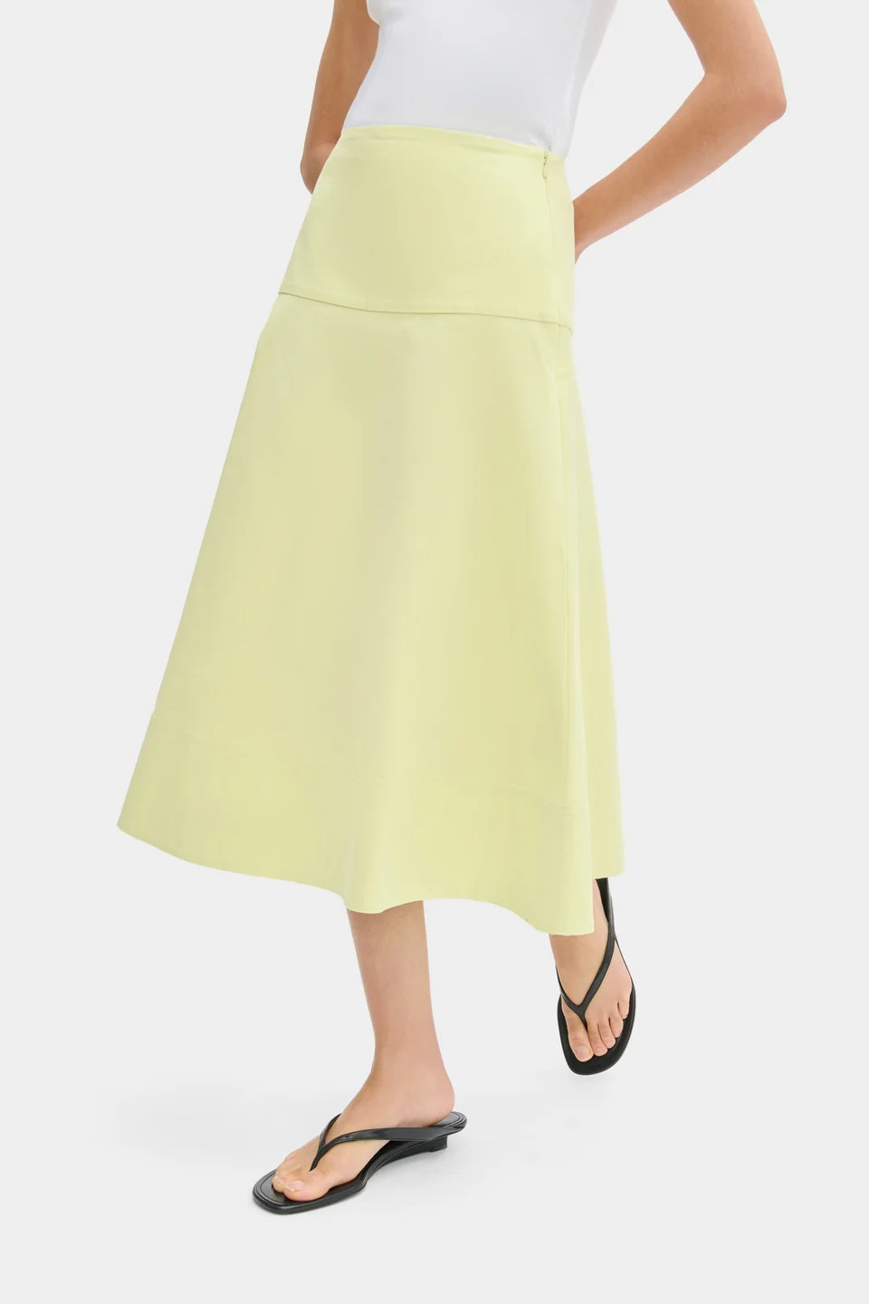 ALIGNE Midi Skirt - Green | Merida | ALIGNE UK & EU