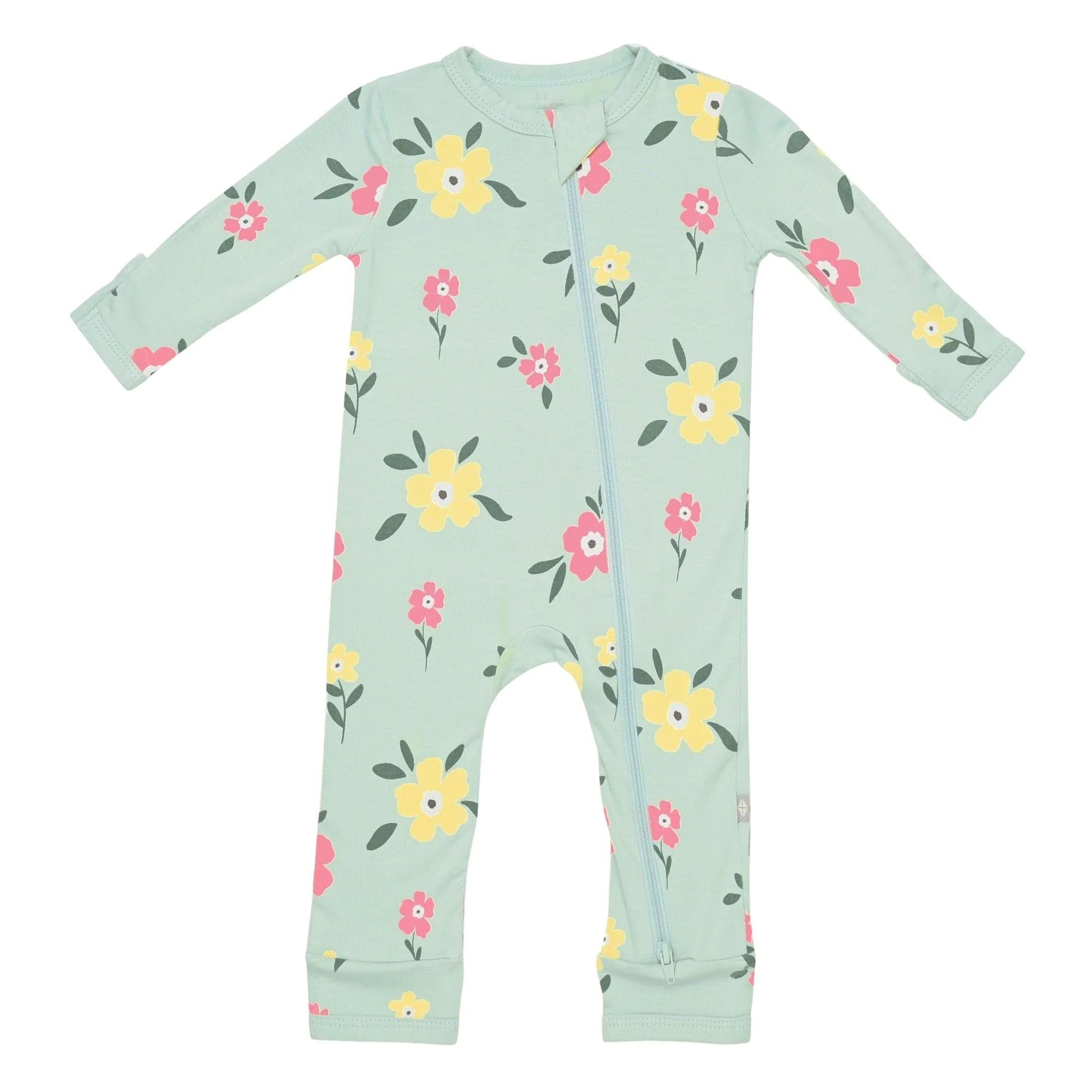 Zippered Romper in Buttercup | Kyte BABY
