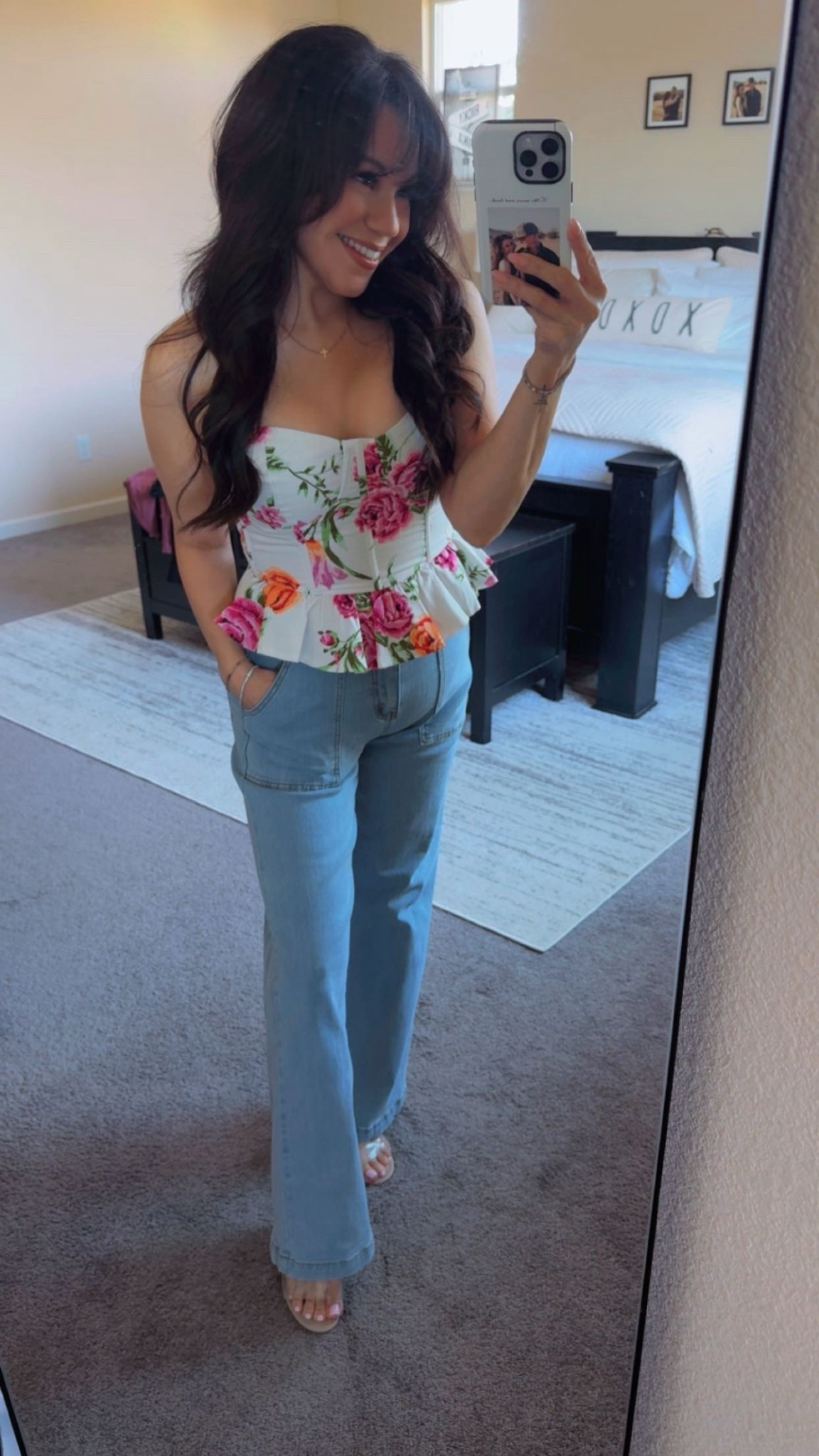 A cute and casual date night, perfect for us petite girls! I’m 4’10, 100lbs for reference and wearing an XS in this perfect VICI top, size 0 in these incredibly comfortable and stretchy jeans and a size 5 in the heels! 

#LTKFindsUnder100 #LTKxVICI #LTKPetite