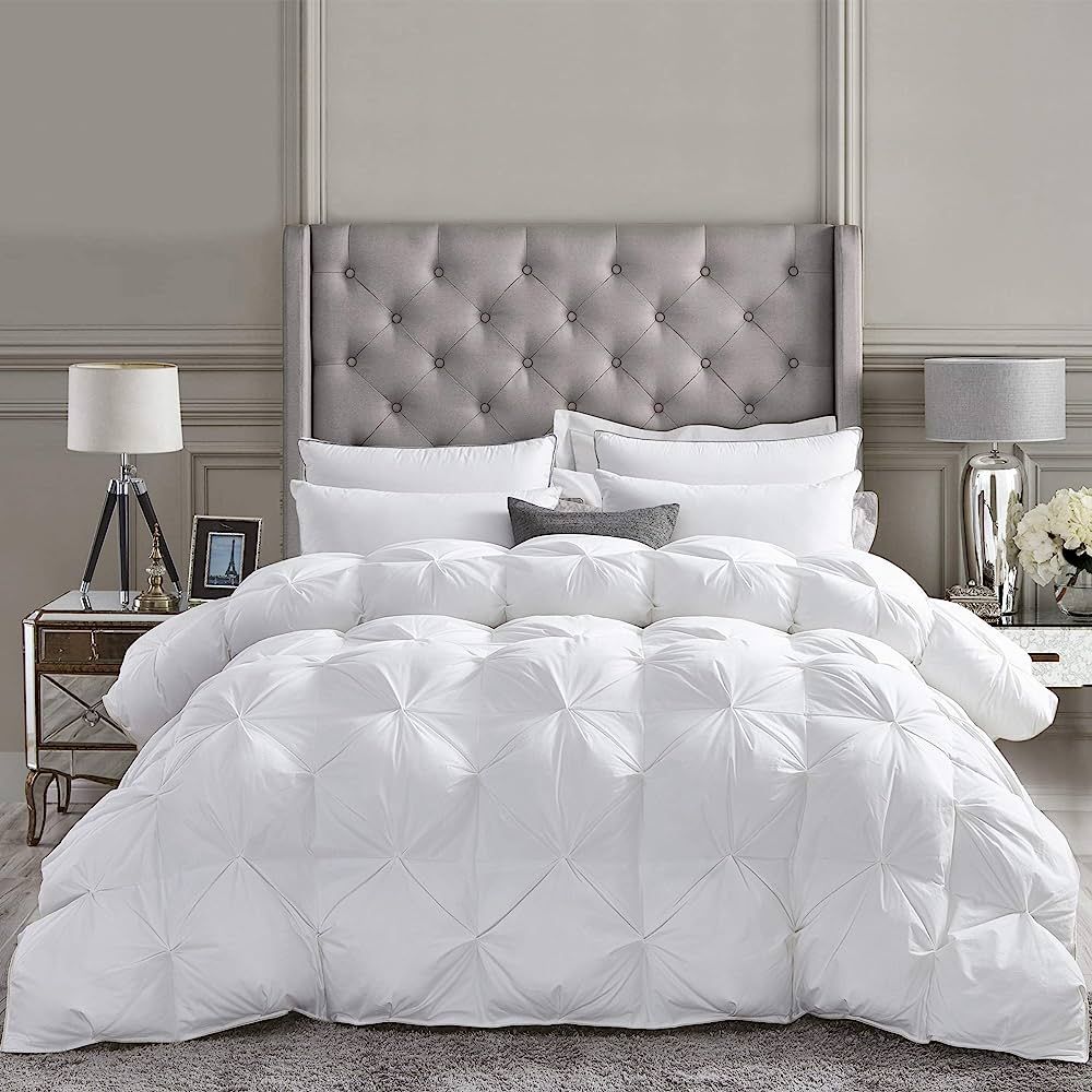 Luxurious All-Season Goose Down Comforter California King (Cal King) Size Duvet Insert, Exquisite... | Amazon (US)