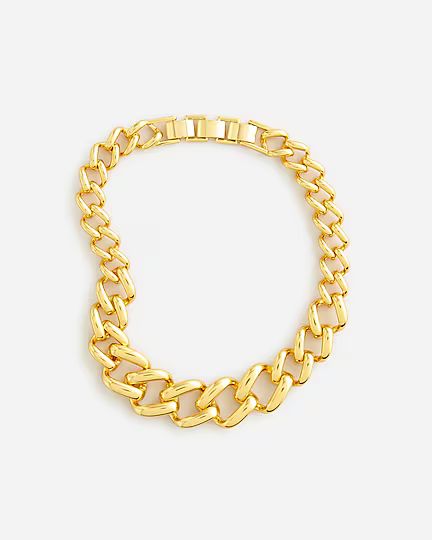 Square chainlink necklace | J.Crew US