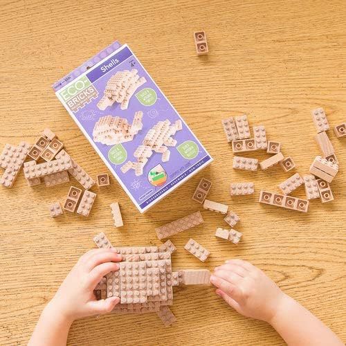 Eco-Bricks 3 In 1 builds shells, Earth Friendly Kids Building Blocks | Amazon (US)